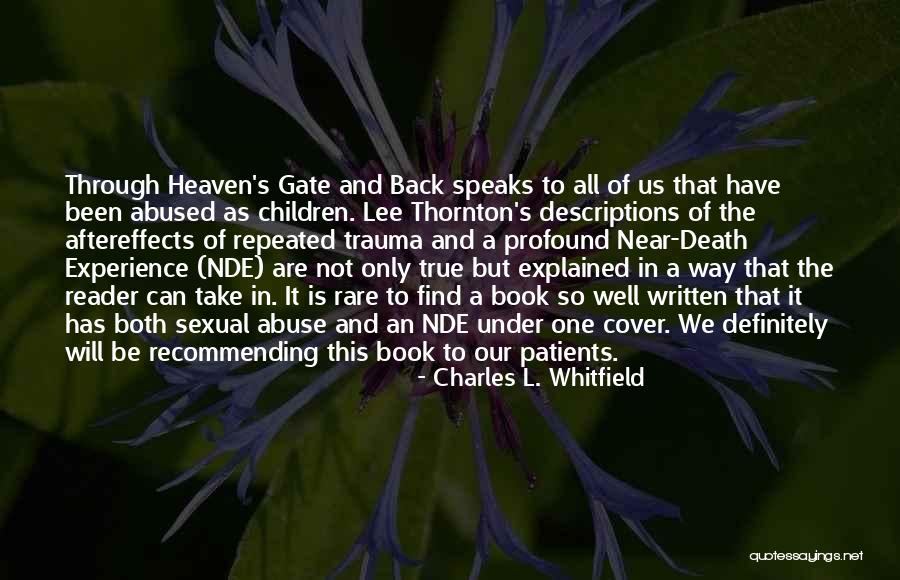 Faraz Inam Quotes By Charles L. Whitfield Faraz Inam Quotes By Charles L. Whitfield