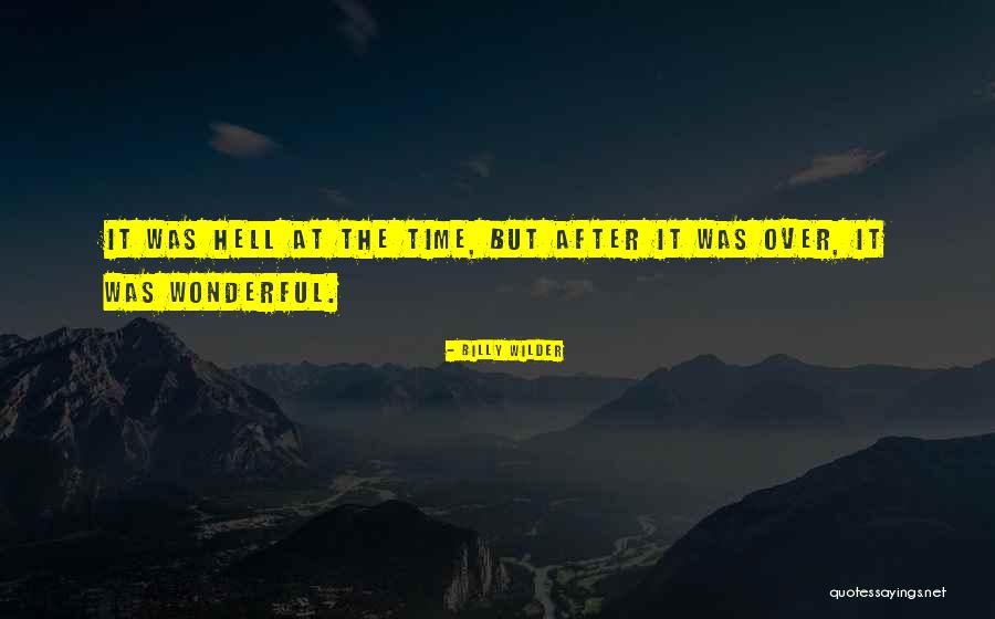 Faraz Sad Quotes By Billy Wilder