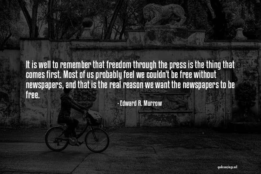 Farbers Swim Quotes By Edward R. Murrow Farbers Swim Quotes By Edward R. Murrow