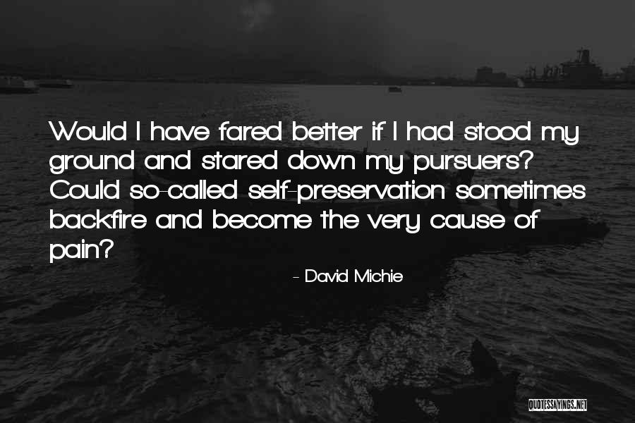 Fared Quotes By David Michie Fared Quotes By David Michie