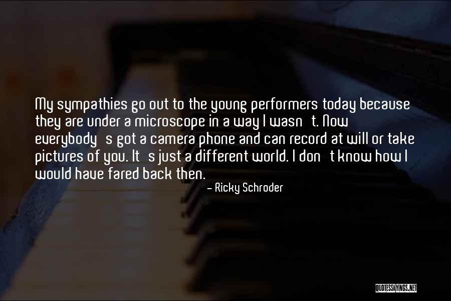 Fared Quotes By Ricky Schroder Fared Quotes By Ricky Schroder