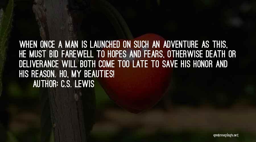 Farewell Death Quotes By C.S. Lewis