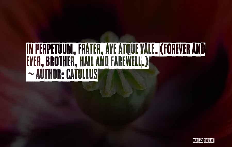 Farewell Death Quotes By Catullus