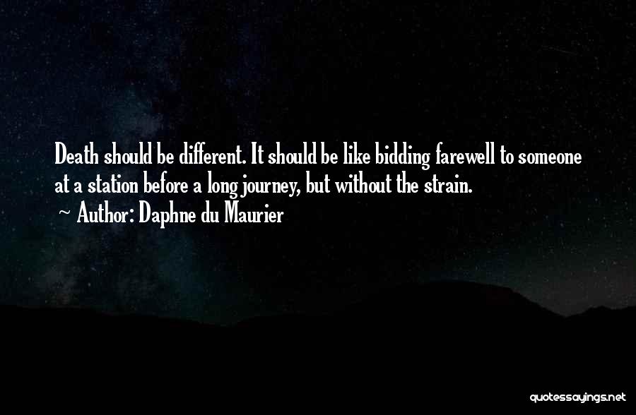 Farewell Death Quotes By Daphne Du Maurier