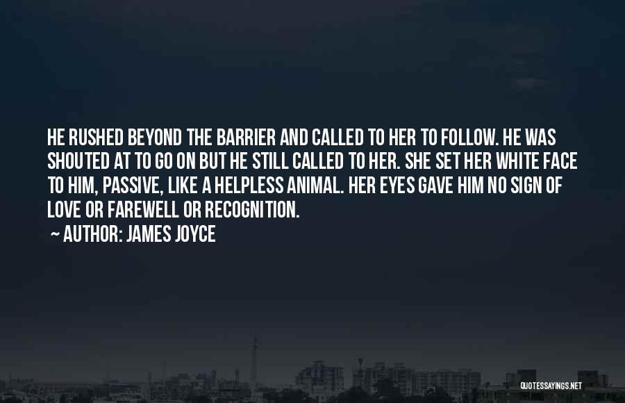 Farewell Love Quotes By James Joyce