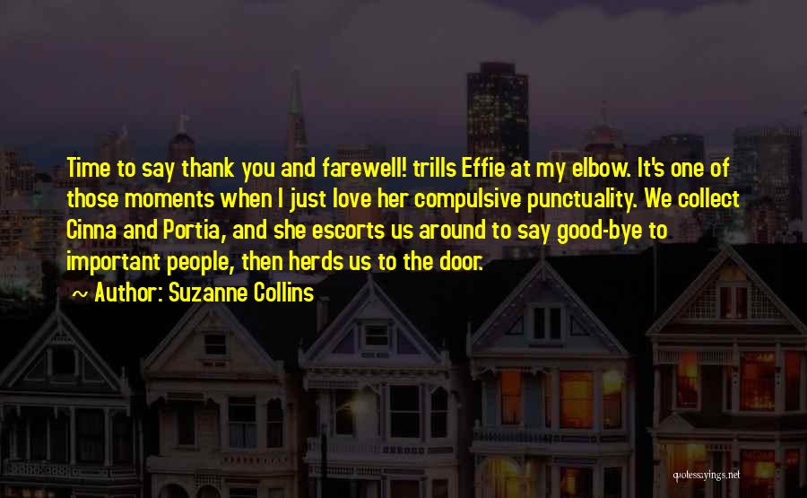 Farewell Love Quotes By Suzanne Collins