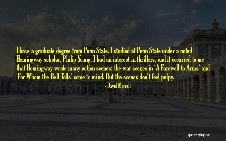 Farewell Quotes By David Morrell