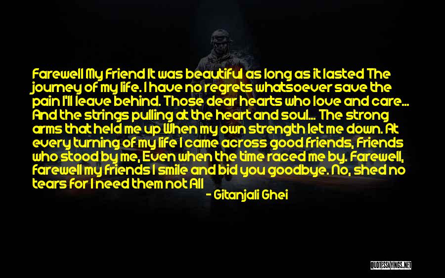 Farewell Quotes By Gitanjali Ghei