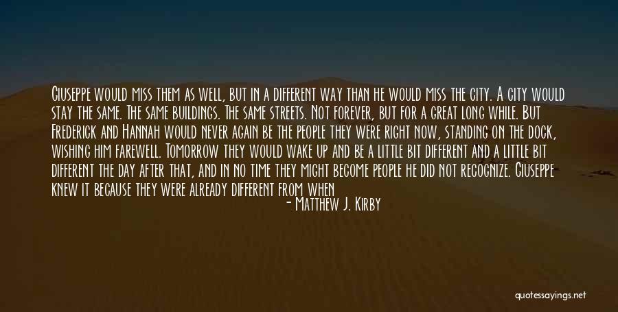 Farewell Quotes By Matthew J. Kirby