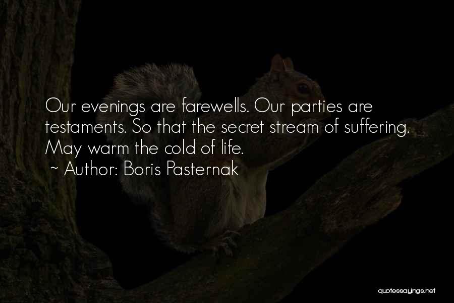 Farewells Quotes By Boris Pasternak