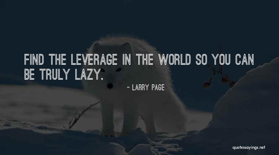 Farfalle Salad Quotes By Larry Page