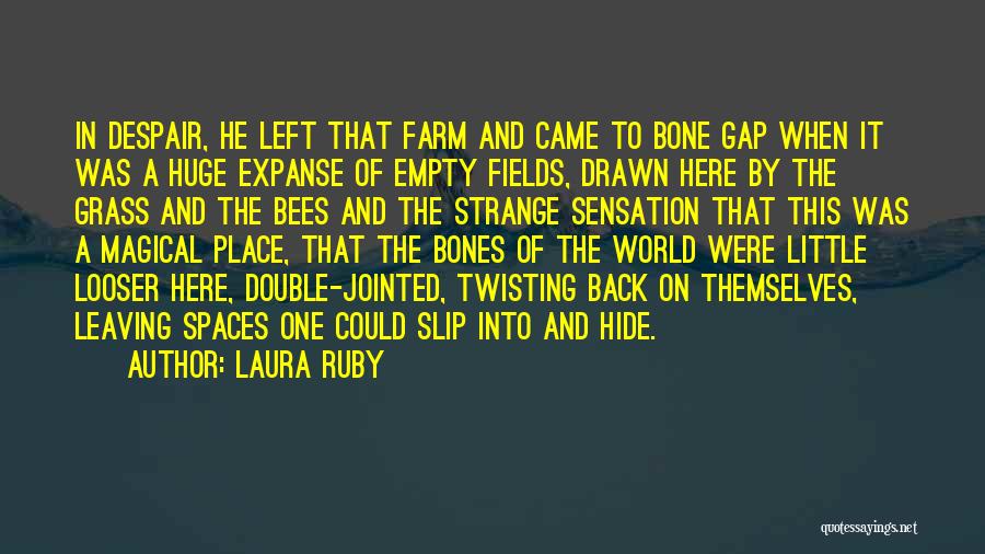 Farm Fields Quotes By Laura Ruby