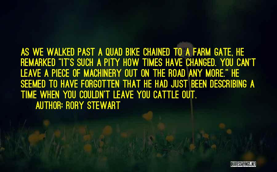 Farm Machinery Quotes By Rory Stewart