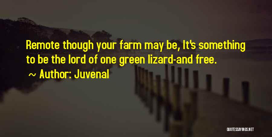 Farm Quotes By Juvenal