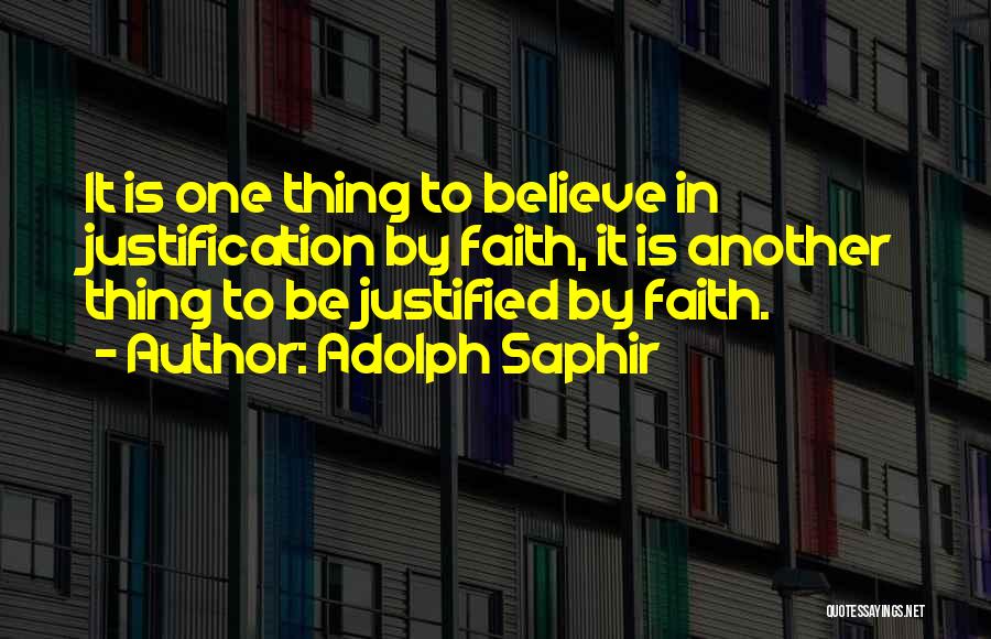 Farmarco Walthers Quotes By Adolph Saphir