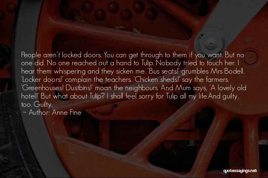 Farmers Life Quotes By Anne Fine