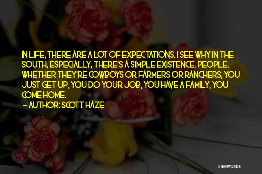 Farmers Life Quotes By Scott Haze