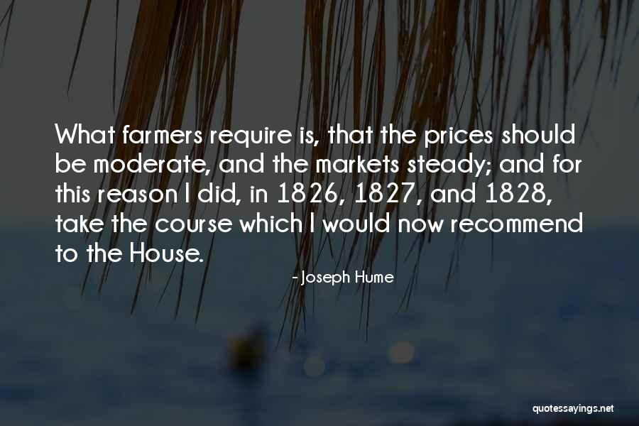 Farmers Markets Quotes By Joseph Hume Farmers Markets Quotes By Joseph Hume