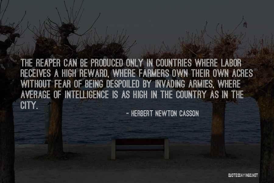 Farmers Only Quotes By Herbert Newton Casson