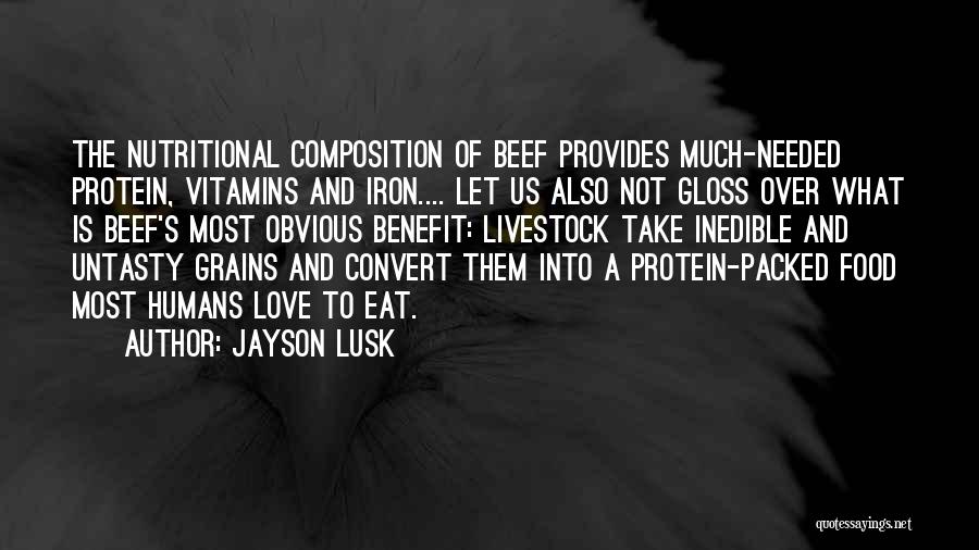 Farming And Love Quotes By Jayson Lusk