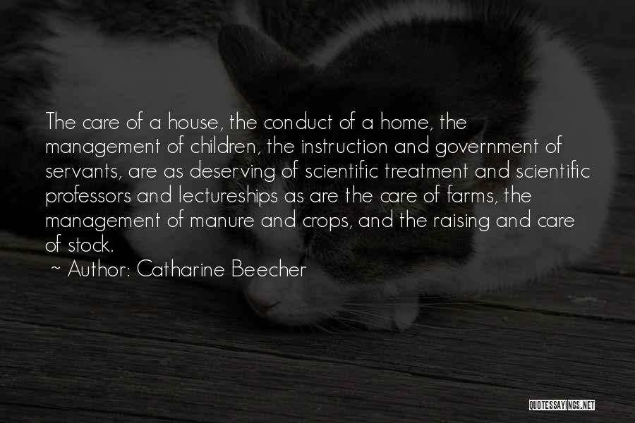Farms Quotes By Catharine Beecher