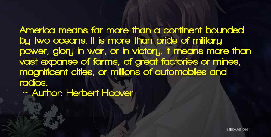 Farms Quotes By Herbert Hoover