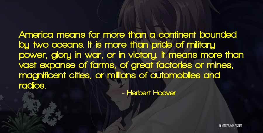 Farms Quotes By Herbert Hoover