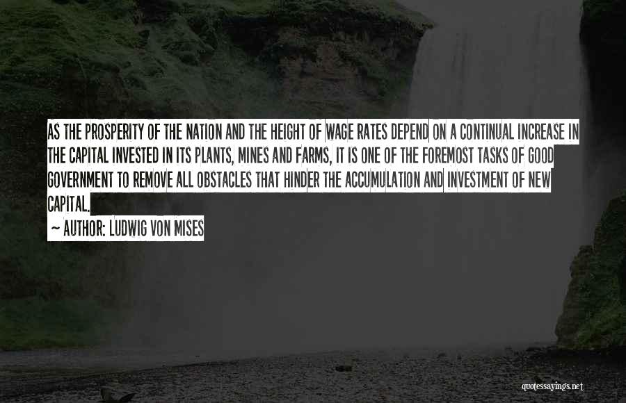 Farms Quotes By Ludwig Von Mises