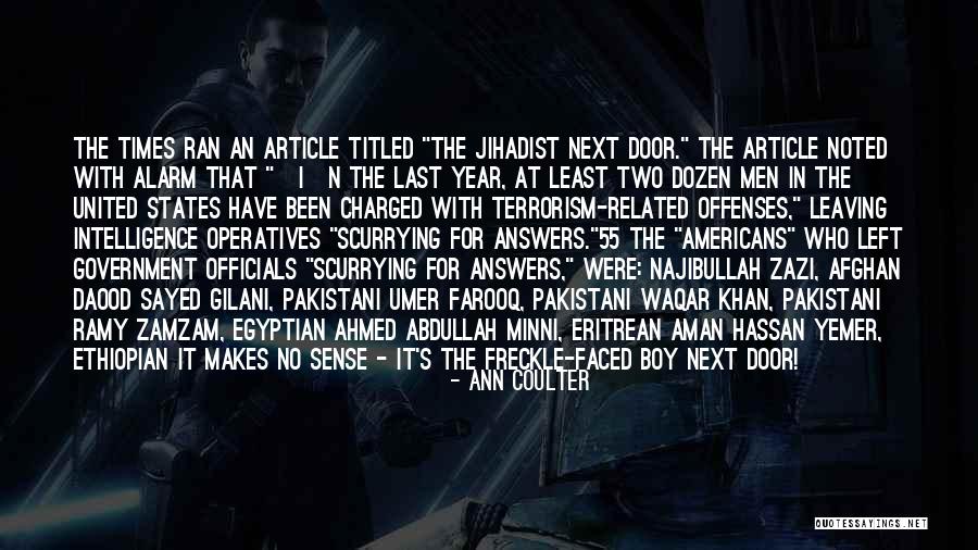 Farooq Ahmed Quotes By Ann Coulter Farooq Ahmed Quotes By Ann Coulter