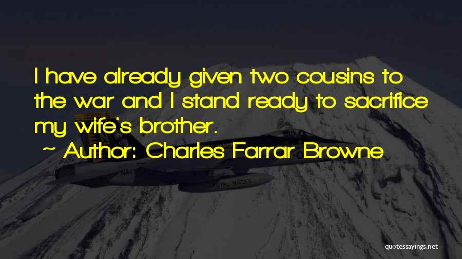 Farrar Quotes By Charles Farrar Browne