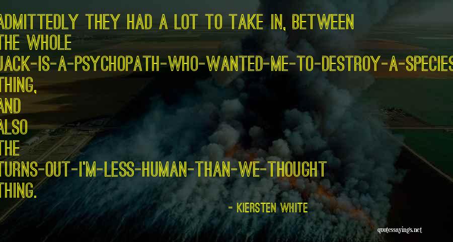 Farscape Harvey Quotes By Kiersten White Farscape Harvey Quotes By Kiersten White