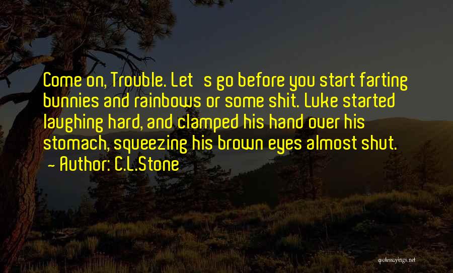 Farting Quotes By C.L.Stone