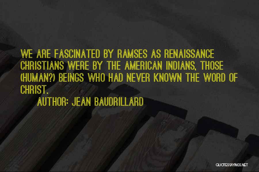 Fascinated By Quotes By Jean Baudrillard