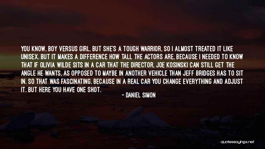 Fascinating Girl Quotes By Daniel Simon