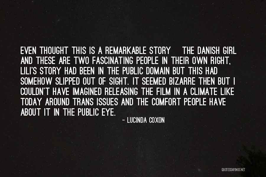 Fascinating Girl Quotes By Lucinda Coxon