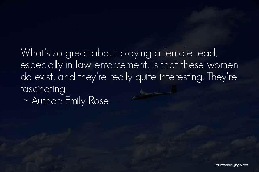Fascinating Quotes By Emily Rose