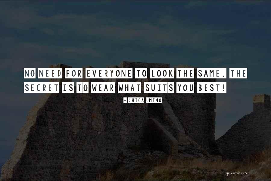 Fashion And Individuality Quotes By Chica Umino Fashion And Individuality Quotes By Chica Umino