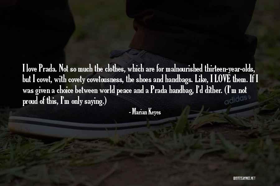 Fashion And Shoes Quotes By Marian Keyes