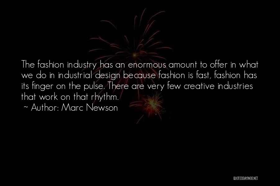 Fashion Design Quotes By Marc Newson