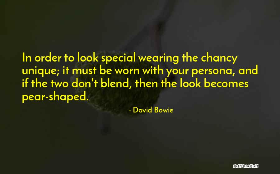 Fashion Don'ts Quotes By David Bowie