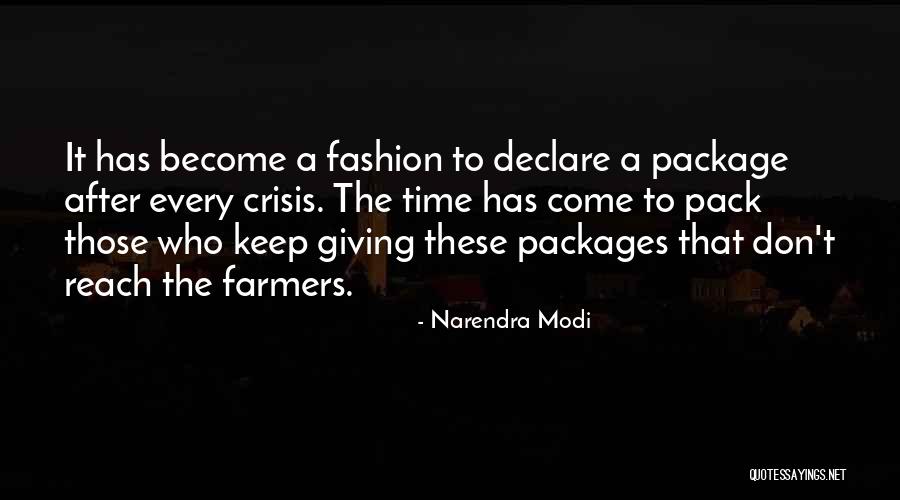 Fashion Don'ts Quotes By Narendra Modi