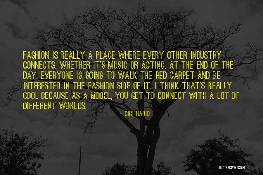 Fashion Model Quotes By Gigi Hadid Fashion Model Quotes By Gigi Hadid