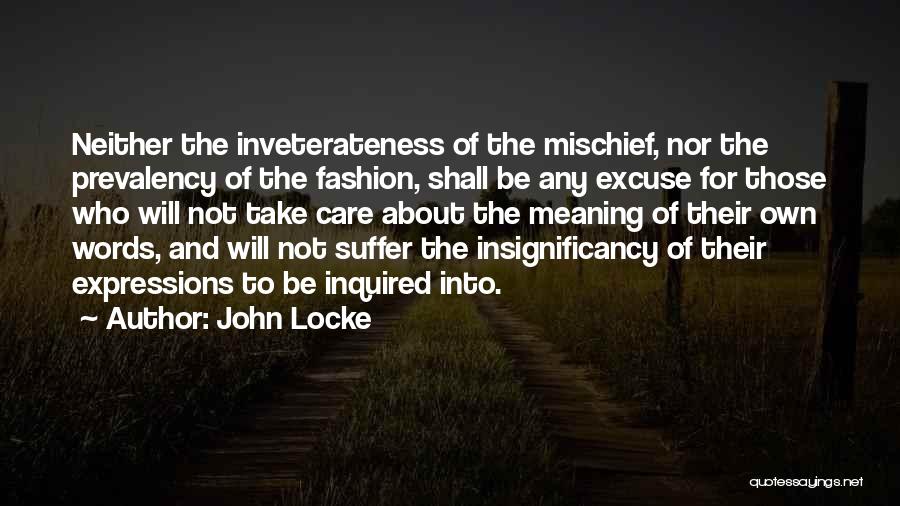 Fashion Self Expression Quotes By John Locke