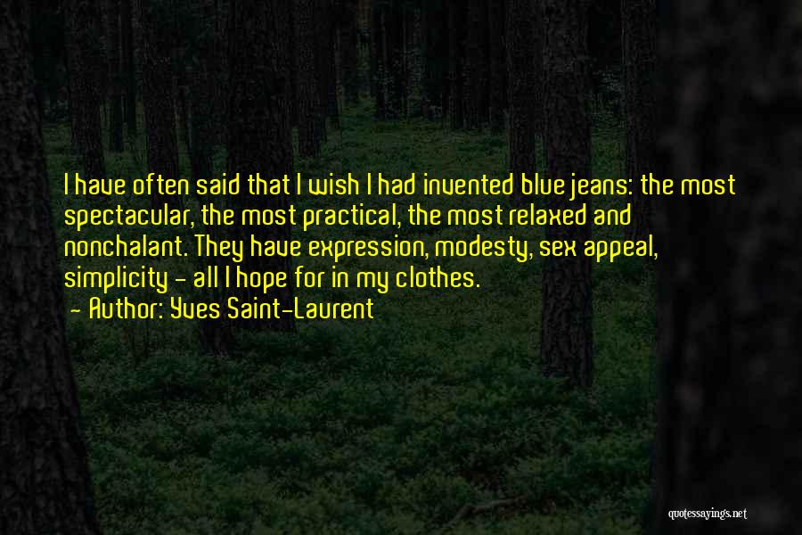 Fashion Self Expression Quotes By Yves Saint-Laurent