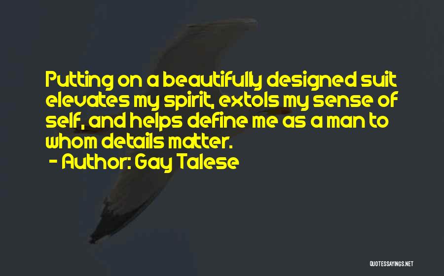 Fashion Sense Quotes By Gay Talese