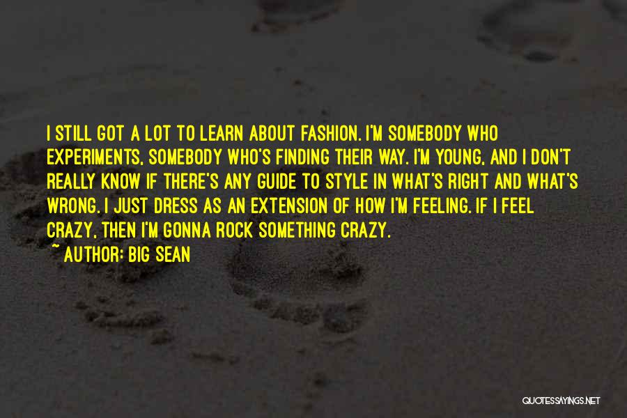 Fashion Style Quotes By Big Sean