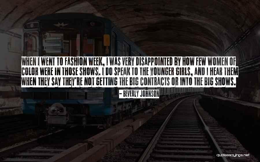 Fashion Women Quotes By Beverly Johnson Fashion Women Quotes By Beverly Johnson