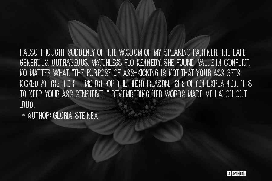 Fashionbeans Quotes By Gloria Steinem