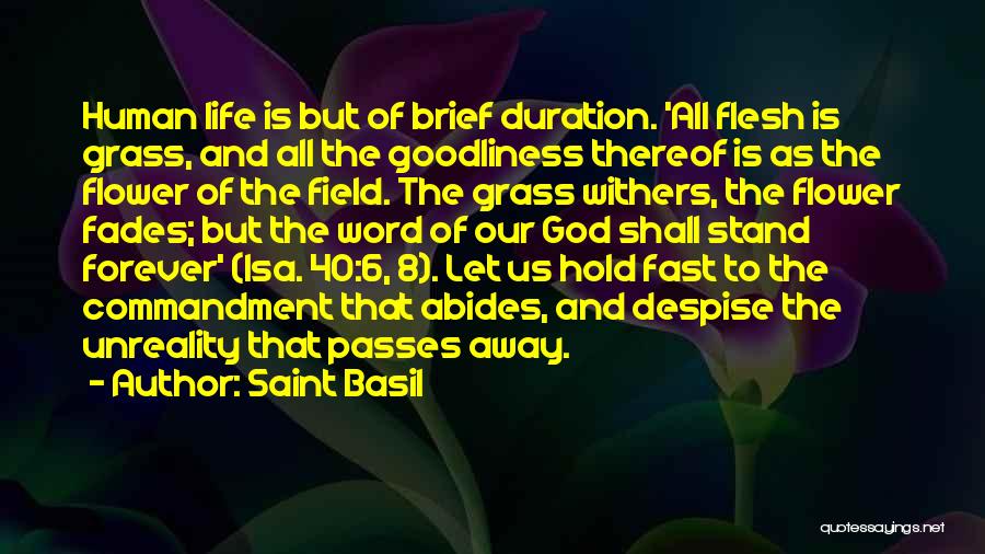 Fast 6 Quotes By Saint Basil