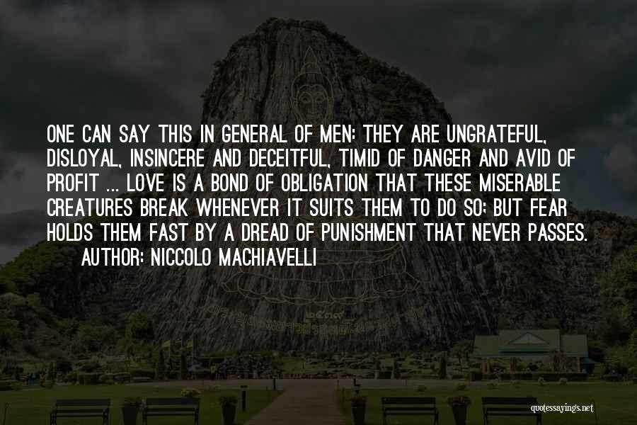 Fast Break Quotes By Niccolo Machiavelli